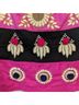 Anthropologie Floral Black Ivory Pink Gold Skort Size 6 - photo 5