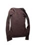 Free People Solid Brown Pullover Sweater Size M - photo 2