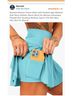 Amazon Essentials Blue Active Skort Size S - photo 4