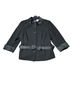 Brooks Brothers Solid Snake Print Black Blazer Size 16 - photo 3