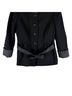 Brooks Brothers Solid Snake Print Black Blazer Size 16 - photo 5
