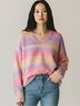 Lilly Pulitzer Stripes Pink Purple Casual Sweaters Size S - photo 3
