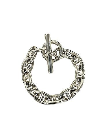 Hermès HERMES Vintage Chaine d'Ancre TGM 12-link Bracelet, Sterling Silver 925, Accessory, Silver, Item Number 27469 (view 1)