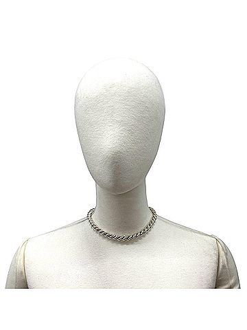 Hermès HERMES Vintage Torsade Necklace, 800 Silver Chain, Accessory, Item Number 25702 (view 2)