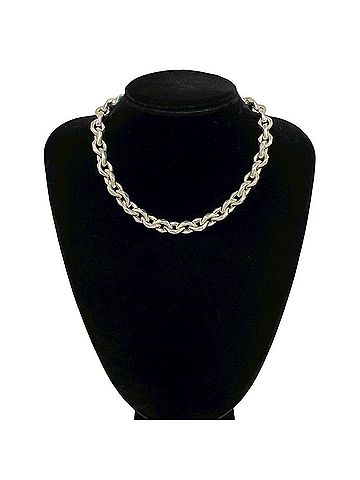 Hermès HERMES Vintage Chain Necklace, Sterling Silver 925, Accessory, Item Number 42549 (view 2)
