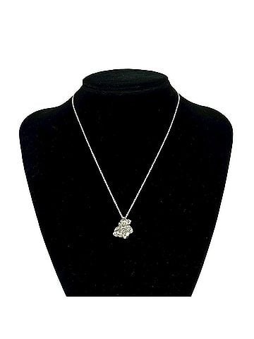 Tiffany & Co. TIFFANY&amp;Co. Tiffany Teddy Bear Necklace, Sterling Silver 925 Pendant Choker, Accessory, 91939 (view 2)