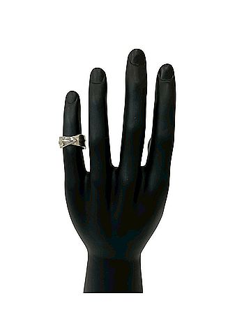 Tiffany & Co. TIFFANY&amp;Co. Tiffany Vintage Wide Leaf Ring, Sterling Silver 925, Accessory, 31911 (view 2)