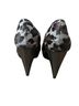 MICHAEL Michael Kors Leopard Print Gray Black Heels Size 8 1/2 - photo 5