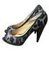 MICHAEL Michael Kors Leopard Print Gray Black Heels Size 8 1/2 - photo 3