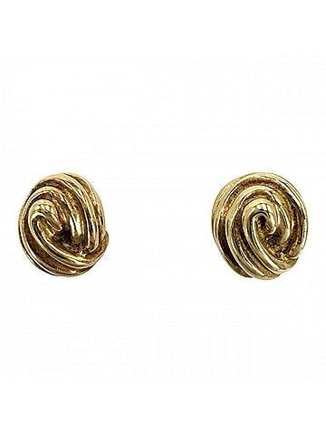 Tiffany & Co. Tiffany &amp; Co. Twist Earrings for Women, 18K Yellow Gold (Au750), Approx. 5.5g (view 1)