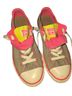 Converse Gray Pink Yellow Sneakers Size 4 - photo 2