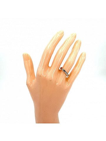Chanel Chanel Women's Coco Crush Ring Mini Jewelry Accessory 18K Pink Gold Au750 CHANEL K18 Approx. J11785 3.5g (view 2)