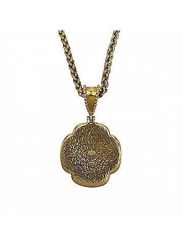Chanel Chanel Necklace for Women, Coco Mark Chain, Vintage Accessory, CHANEL GP 96A Gold, Approx. 65.5g, 1996 (view 2)