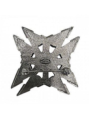 Chanel Chanel Brooch for Women, Coco Mark, Accessory, CHANEL, Rhinestone, Faux Pearl, 05A, Black, Approx. 19.8g, 2005 (view 2)