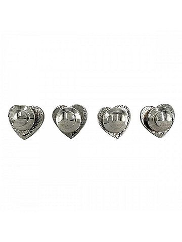 Chanel Chanel Brooch for Women, Coco Mark, Flag, Vintage Heart, CHANEL 03A, White, Blue, Approx. 3.7g (per brooch), 2003 (view 2)