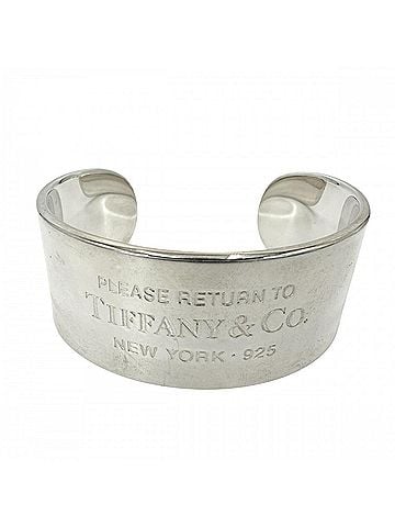 Tiffany & Co. Tiffany &amp; Co. Return to wide cuff bracelet for women, jewelry accessory, 925 sterling silver, approximately 82.3g (view 1)