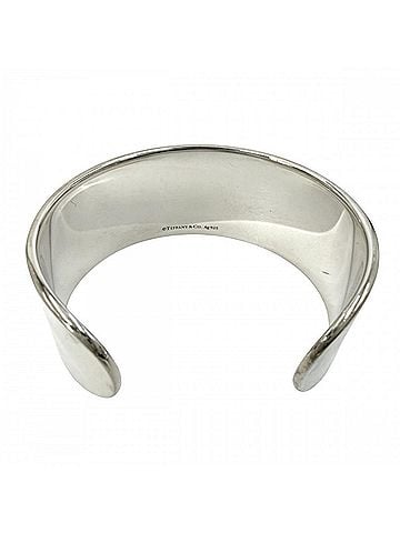 Tiffany & Co. Tiffany &amp; Co. Return to wide cuff bracelet for women, jewelry accessory, 925 sterling silver, approximately 82.3g (view 2)
