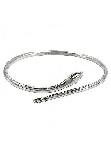 Tiffany & Co. Tiffany &amp; Co. Women's Snake Bangle Bracelet Jewelry Accessory, Sterling Silver 925, Approx. 21.2g (view 1)