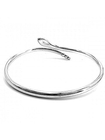 Tiffany & Co. Tiffany &amp; Co. Women's Snake Bangle Bracelet Jewelry Accessory, Sterling Silver 925, Approx. 21.2g (view 2)