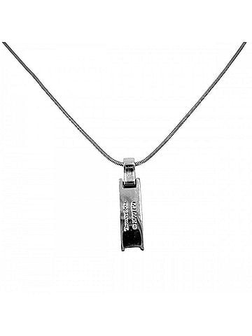 Tiffany & Co. Tiffany &amp; Co. Atlas Bar Pendant Necklace for Women, 18K White Gold (Au750), Diamond, Approx. 7.3g (view 2)