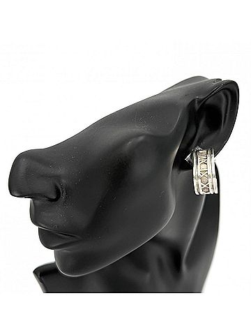Tiffany & Co. Tiffany &amp; Co. Atlas Earrings for Women, Sterling Silver 925, Approx. 14.9g (view 2)