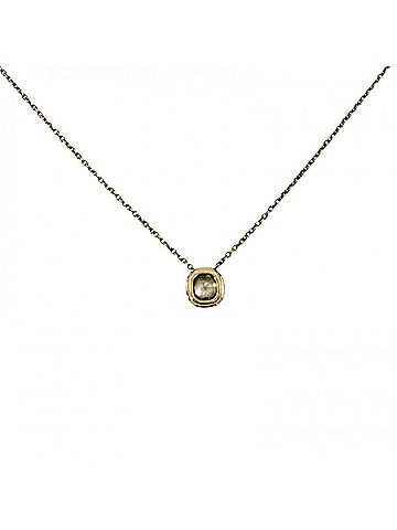 Tiffany & Co. Tiffany &amp; Co. Bizet Necklace for Women, Single Diamond, 18K Yellow Gold (Au750), Approx. 2.2g (view 2)
