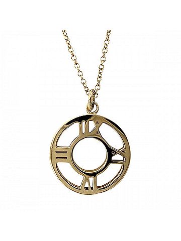 Tiffany & Co. Tiffany &amp; Co. Atlas Open Diamond Necklace Pendant for Women, 18K Pink Gold (Au750), Approx. 3.5g (view 2)