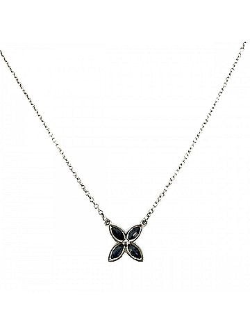 Tiffany & Co. Tiffany &amp; Co. Victoria Pendant Necklace for Women, Platinum 950, Sapphire, Approx. 2.5g (view 2)
