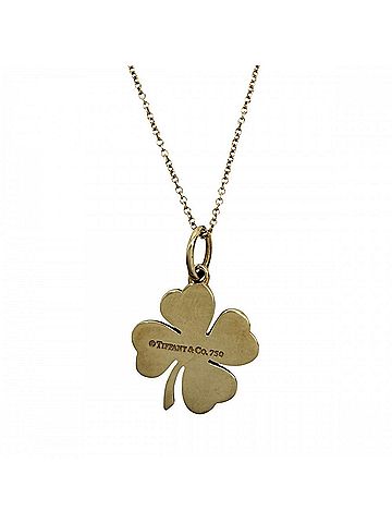 Tiffany & Co. Tiffany &amp; Co. Women's Clover Necklace, 18K Yellow Gold (Au750), Jewelry, Accessory, Approx. 5.1g (view 2)