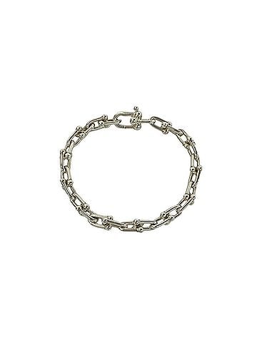 Tiffany & Co. TIFFANY&amp;Co. Tiffany HardWear Small Link Bracelet, Sterling Silver 925, Accessory, 235-5 (view 1)