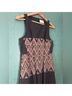 Gary Graham Graphic Black Brown Casual Dress Size 2 - photo 4