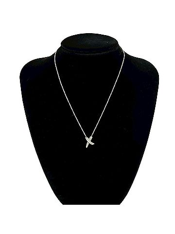 Tiffany & Co. TIFFANY&amp;Co. Tiffany Vintage Kiss Necklace, Sterling Silver 925 Pendant, Accessory, 2912c (view 2)