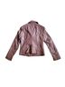 BB Dakota 100% Lambskin 100% Leather Pink Jacket Size S - photo 2