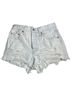 Levi's 100% Cotton Solid Blue Denim Shorts Size 25 waist - photo 1
