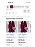 Ann Taylor 100% Wool Plaid Burgundy Black Coat Size S - photo 6