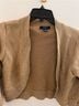 Chaps Tan Shrug Size M - photo 4