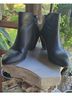 FRYE 100% Leather Black Ankle Boots Size 10 - photo 4
