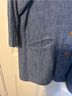 Flax 100% Linen Blue Jacket Size M - photo 4