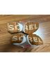 Sorel Tan White Orange Sneakers Size 8 - photo 4