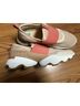 Sorel Tan White Orange Sneakers Size 8 - photo 3
