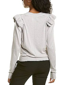 Brochu Walker Anaise Vee Pullover Cashmere Pullover Sweater (view 2)