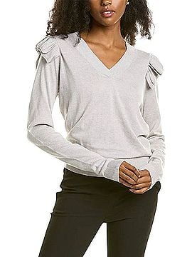 Brochu Walker Anaise Vee Pullover Cashmere Pullover Sweater (view 1)