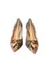 Nine West Floral Multi Color Heels Size 7 - photo 1