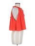 IRO 100% Polyester Red Sleeveless Blouse Size 6 - photo 3