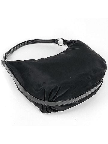 Prada Prada PRADA Logo Plate Shoulder Bag Nylon Nero (Black) Women's (view 2)