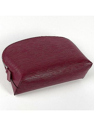 Louis Vuitton Louis Vuitton Pochette Cosmetic Makeup Bag/Pouch Epi Leather Fuchsia M40641 Women's (view 2)