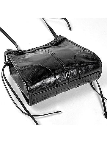 Prada Prada Bonnie Mini Shoulder Bag, Leather, Nero (Black), 1BH229, Women's (view 2)