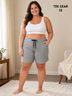 Tek Gear Marled Gray Athletic Shorts Size 1X - photo 3