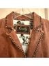 Scully 100% Leather Brown Blazer Size L - photo 4