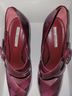 Via Spiga 100% Leather Burgundy Heels Size 9 1/2 - photo 3